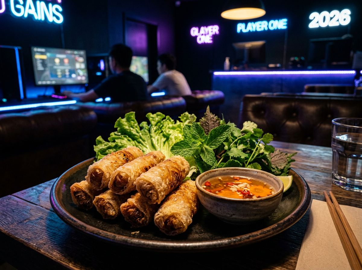 Chả giò chiên giòn
